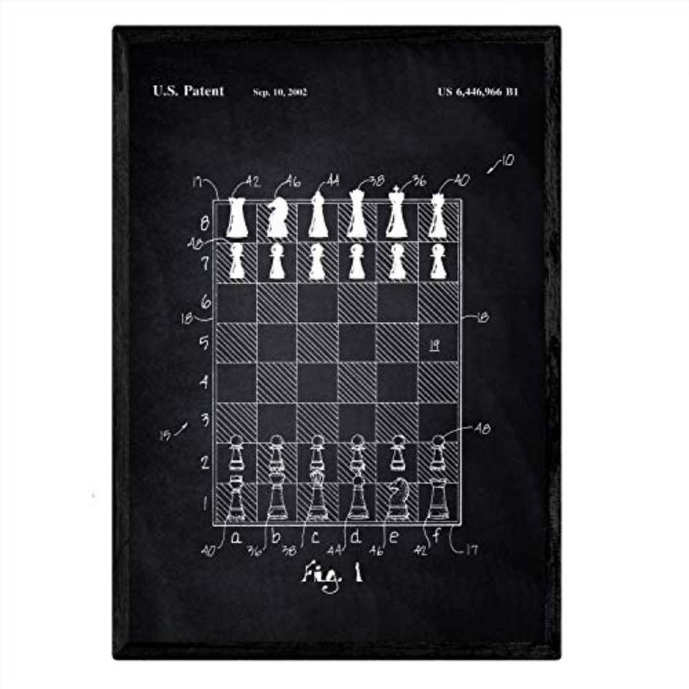 POSTER Vorstand & Chips Patent A3 Rahmenlos - Klar, Papier (29.7/5/42cm) - Nacnic