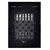 POSTER Vorstand & Chips Patent A3 Rahmenlos - Klar, Papier (29.7/5/42cm) - Nacnic