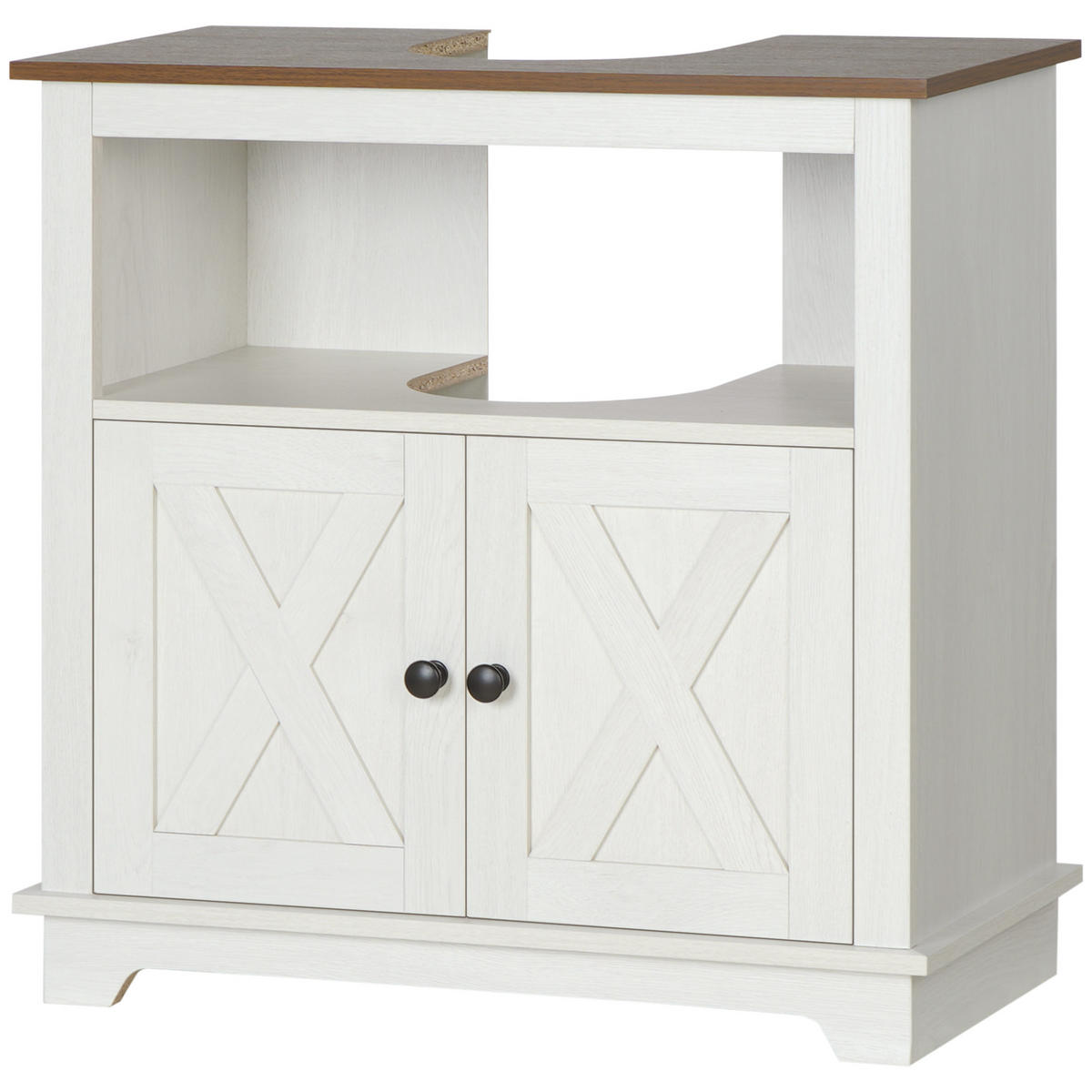 HÄNGESCHRANK Weiß 1 Stück - Weiß, Kunststoff (60/60/30cm) - GiPP