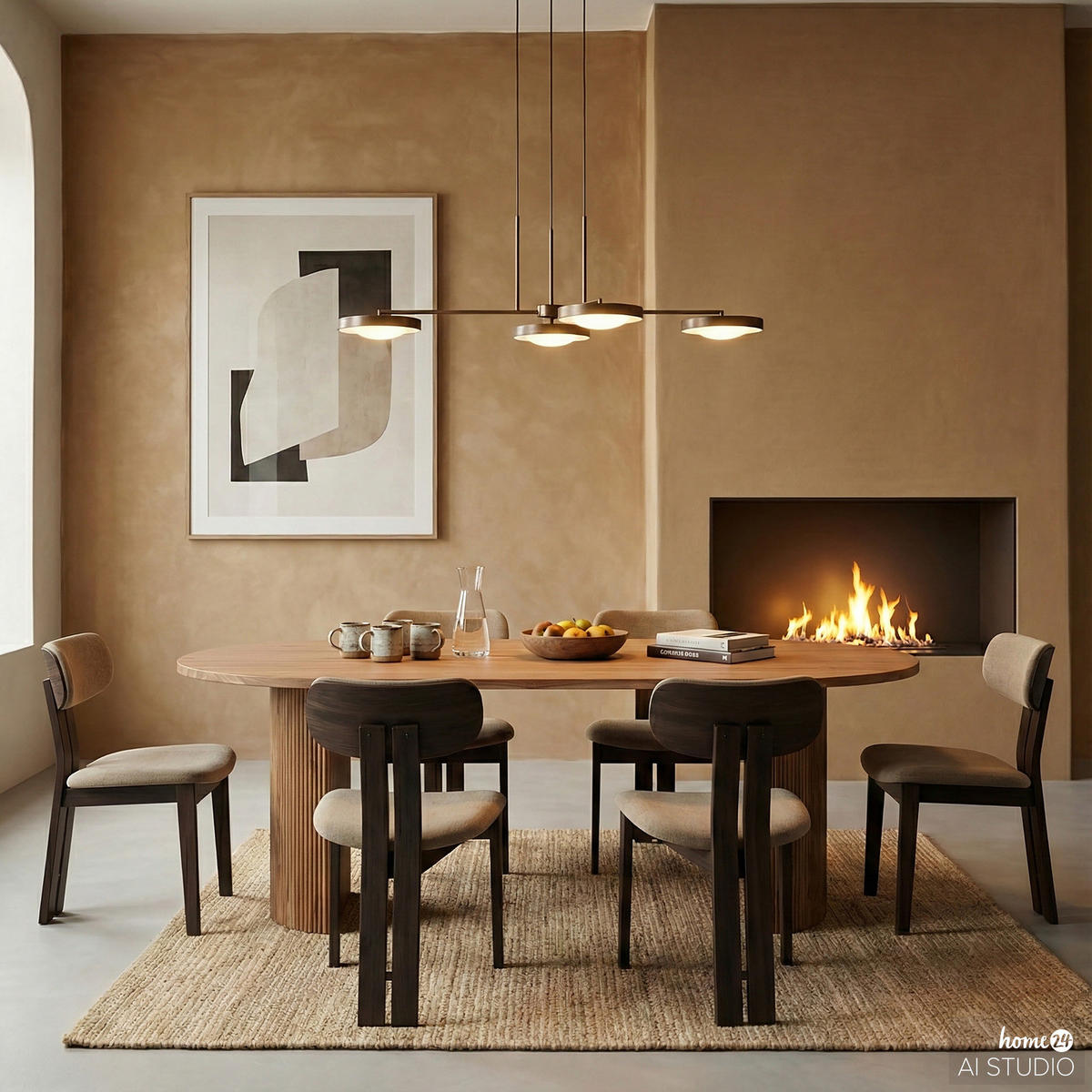 MASSIVER ESSTISCH - Akazie massiv - Braun/Akaziefarben, Akazienholz/Holz (100/200/76cm) - home24