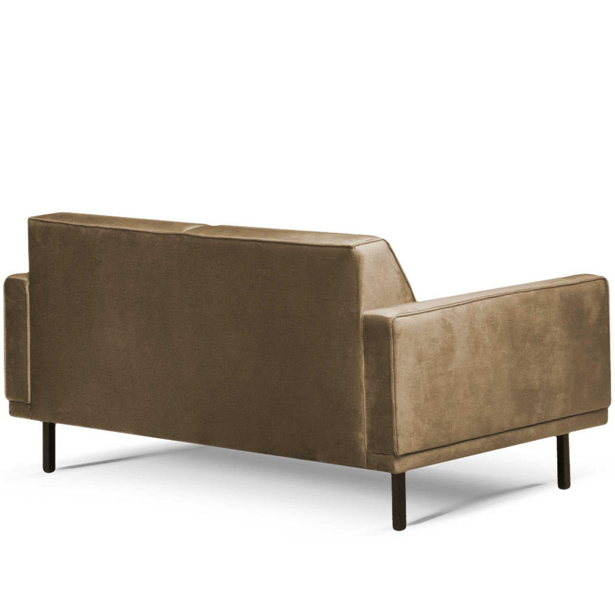 EINZELSOFA BARO 2-Sitzer,Beige - Beige, Holz/Textil (150/71/81cm) - KONSIMO®