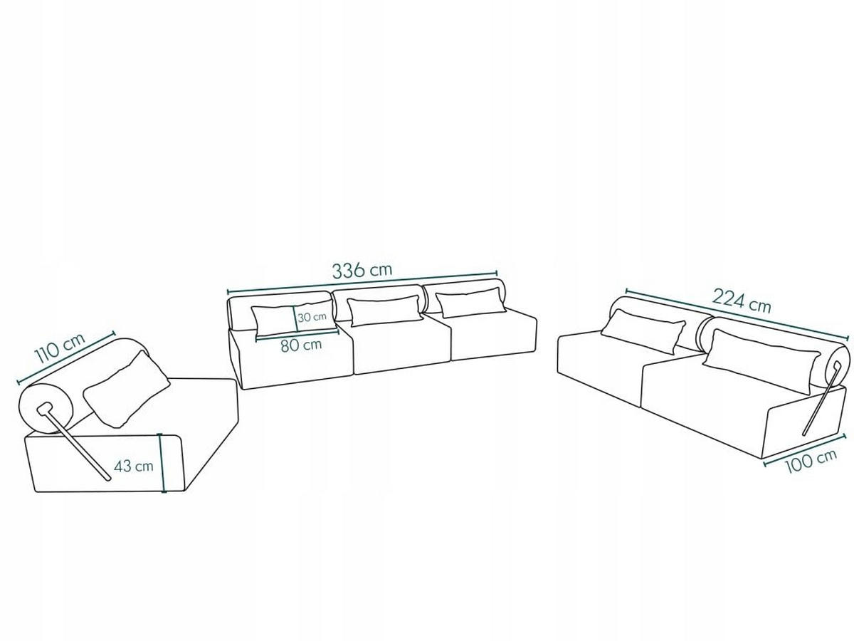 GARTENMÖBEL Set BALI - 6 Personen - Wetterfeste Balkonmöbel & Lounge Sofa Außen - Moderne Outdoor Couch für Garten - Patio & Terrasse - Dunkelgrau - Dunkelgrau, Kunststoff - Trada