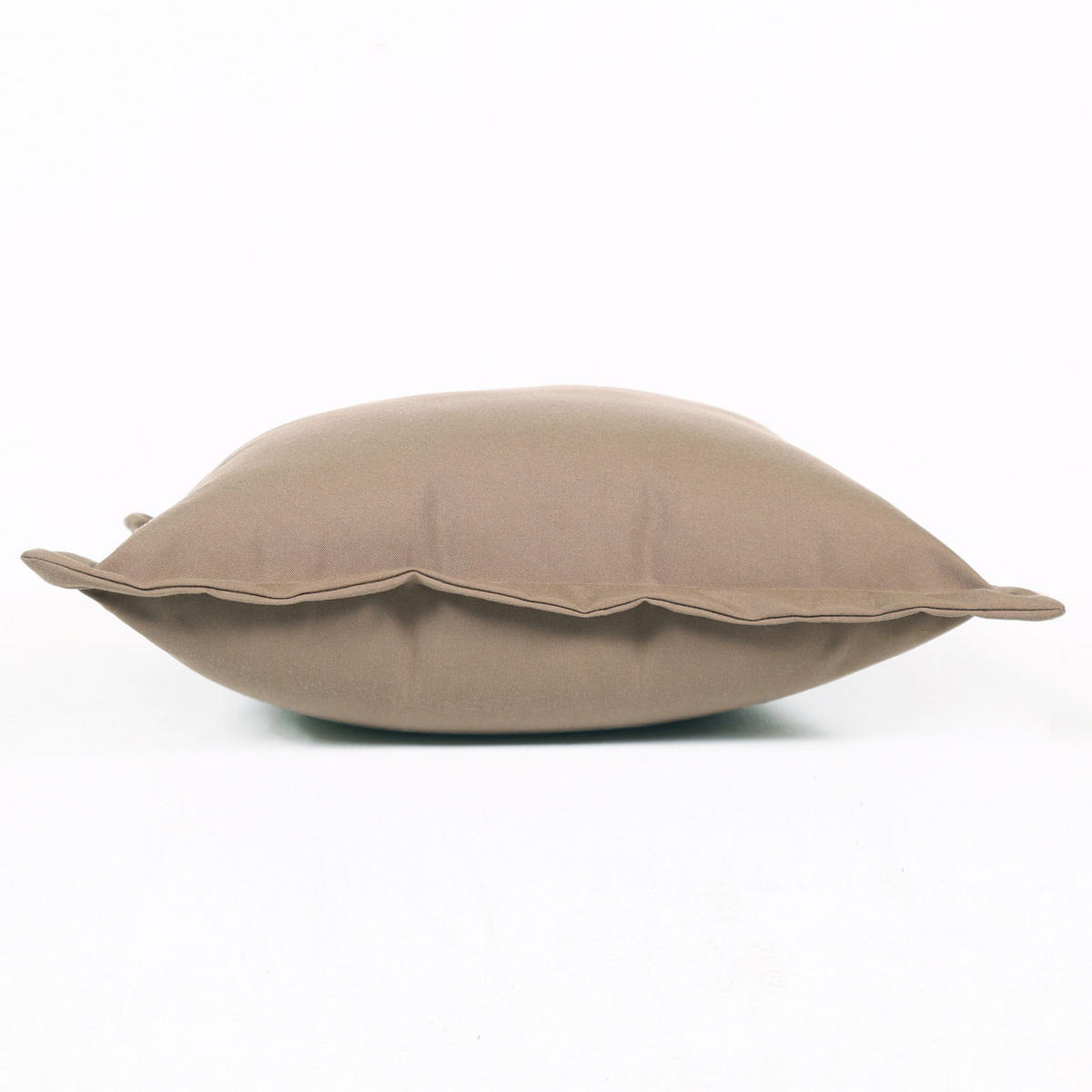 OUTDOOR-KISSEN 2er-Set hellbraun 45/45 cm - Hellbraun, Textil (45/45cm) - Homescapes