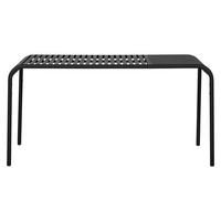 GARTENTISCH Schwarz - Schwarz, Holzwerkstoff (90/150/75cm) - ebuy24