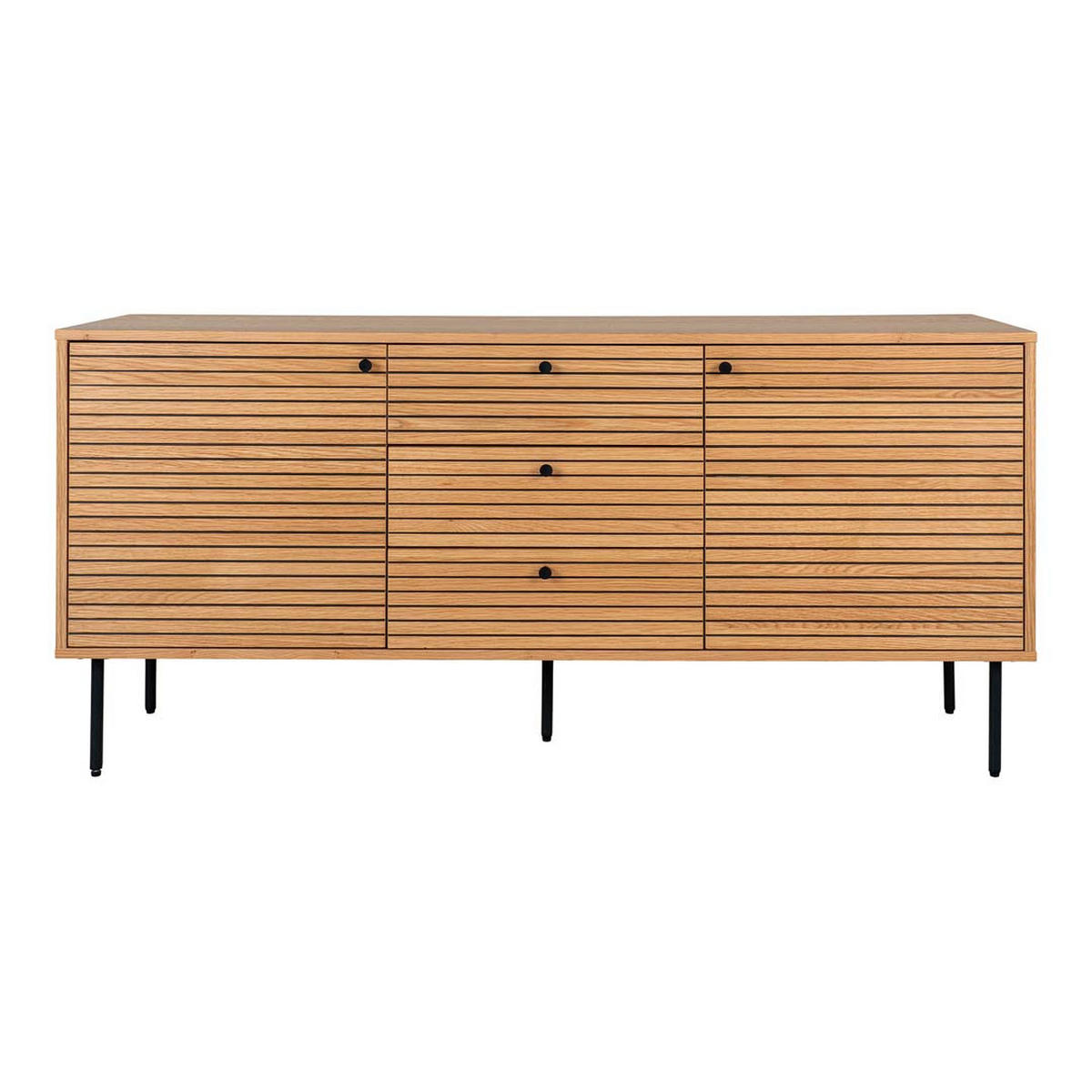 SIDEBOARD eiche - Eichefarben, Holzwerkstoff (150/74/40cm) - ebuy24