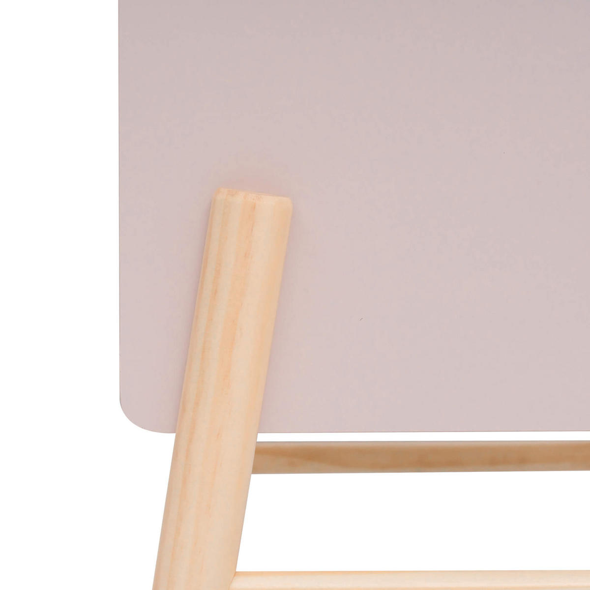 KINDERNACHTKÄSTCHEN Rosa 49/43/30 cm - Pink, Holzwerkstoff (40/49/30cm)