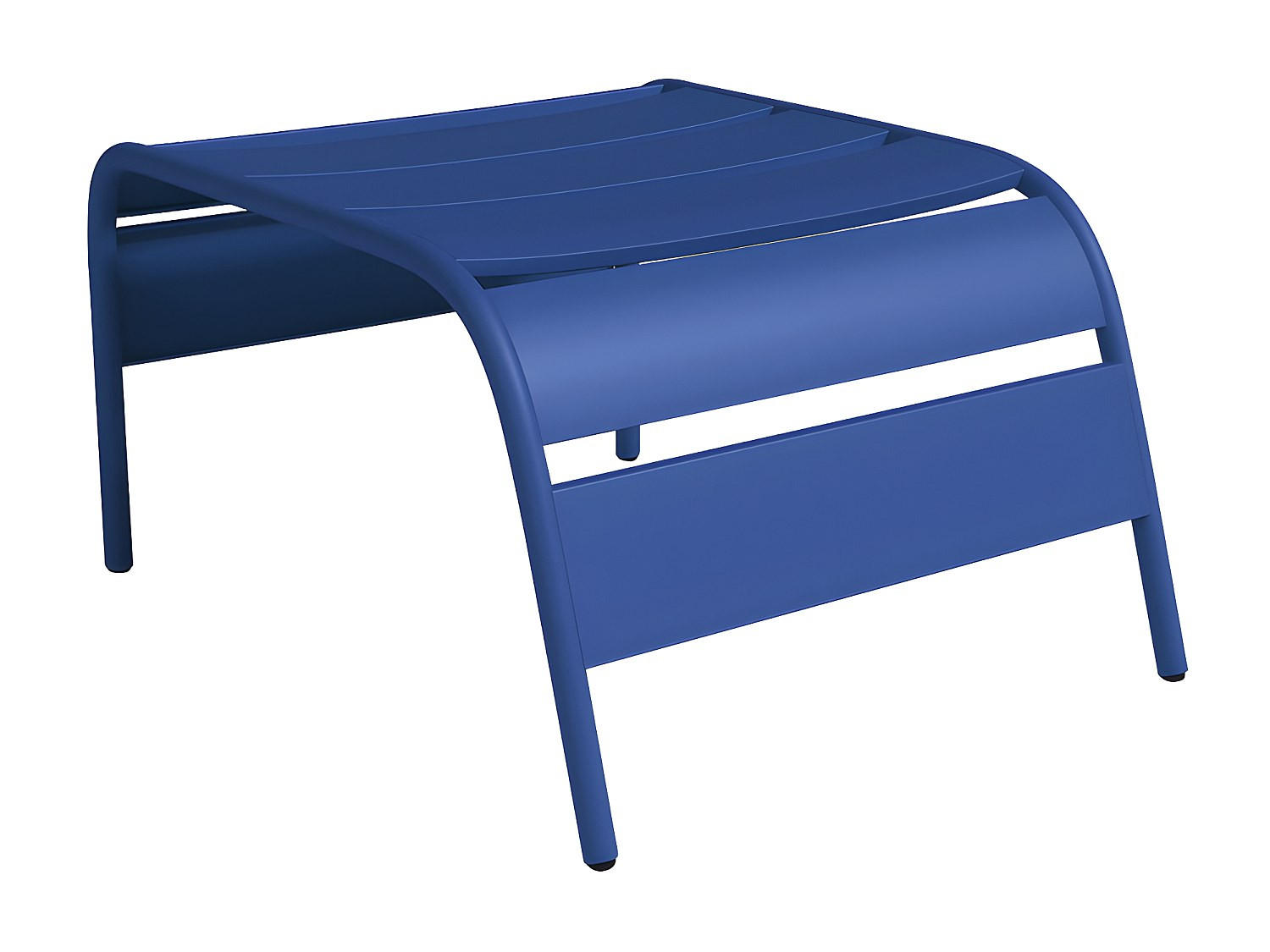 GARTENSESSEL - 50cm x 61.5cm - Stahl - marineblau - MIRMANDE - Blau, Metall (50/33/61.5cm) - Vente-Unique