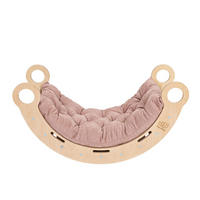 KLETTERBOGEN für Kinder, Natur - Naturfarben, Holz (118/60/50cm) - MeowBaby