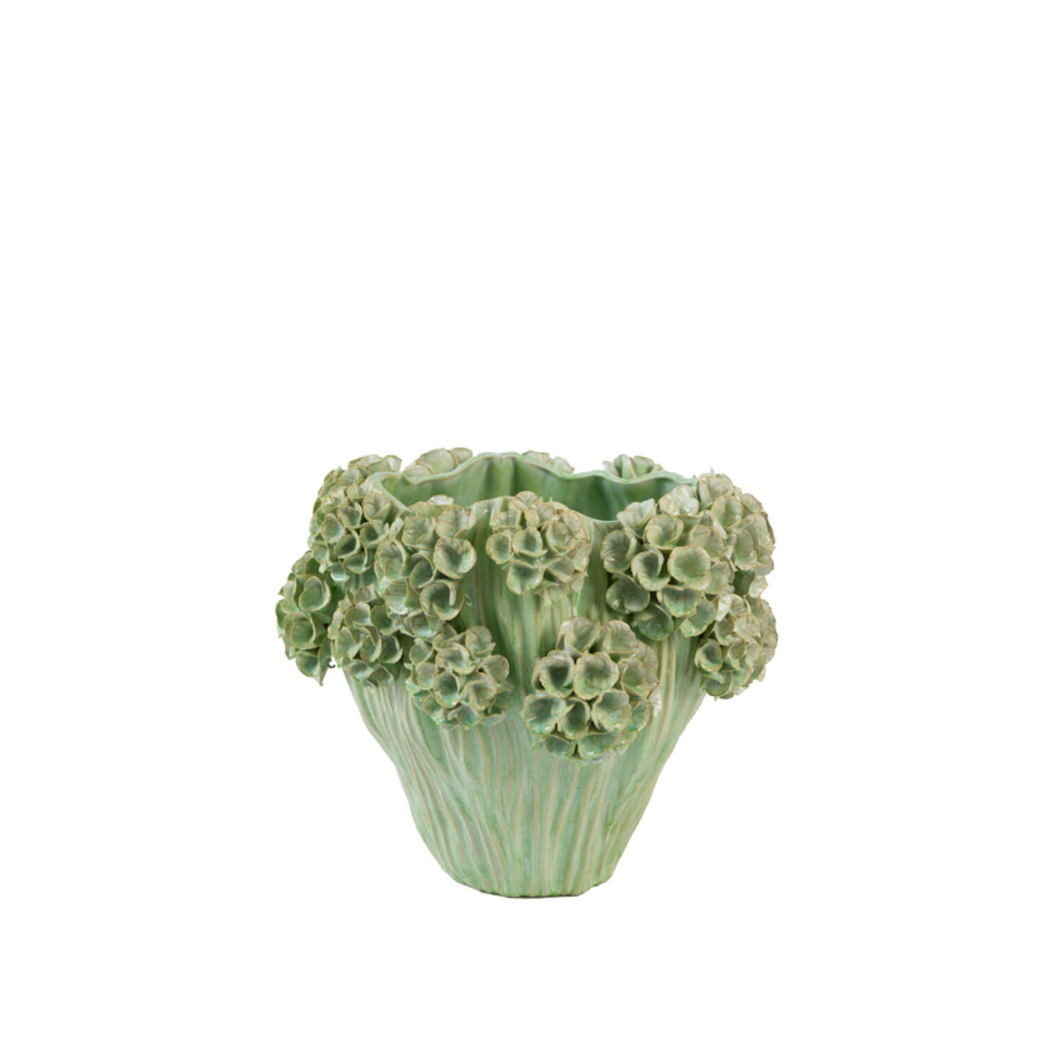 Light & Living Vase Grün 32 cm