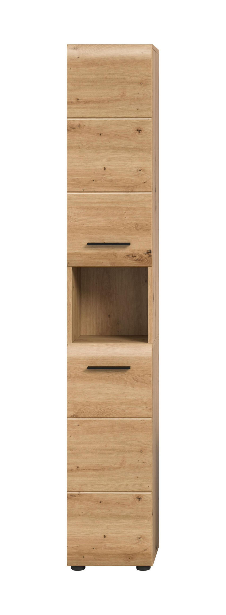 HOCHSCHRANK ICE (B/H/T: ca. 30/185/30 cm) in Artisan Oak Nachbildung/Artisan Oak Nachbildung - Eiche Artisan, Holzwerkstoff (30/185/30cm)