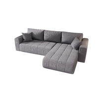 ECKSOFA Camila - Blau, Holzwerkstoff/Textil (280/185cm) - Fun Möbel