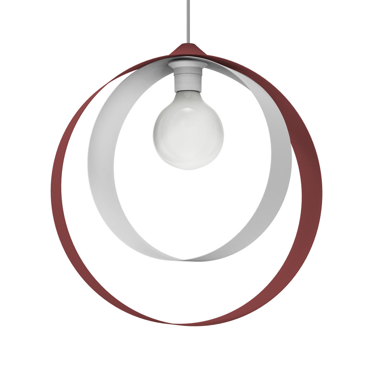 HÄNGELEUCHTE - Samtahornfarben, Metall (7/40/40cm) - Lumicom