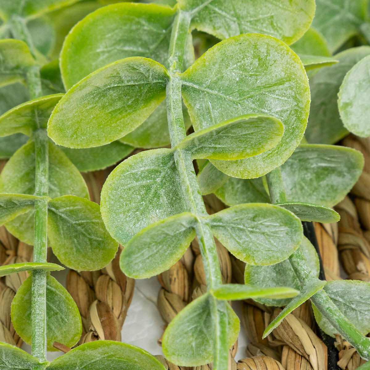 KÜNSTLICHER EUKALYPTUS geflochtener Topf 70 cm - Grün, Kunststoff (26cm) - Atmosphera Createur d´interieur