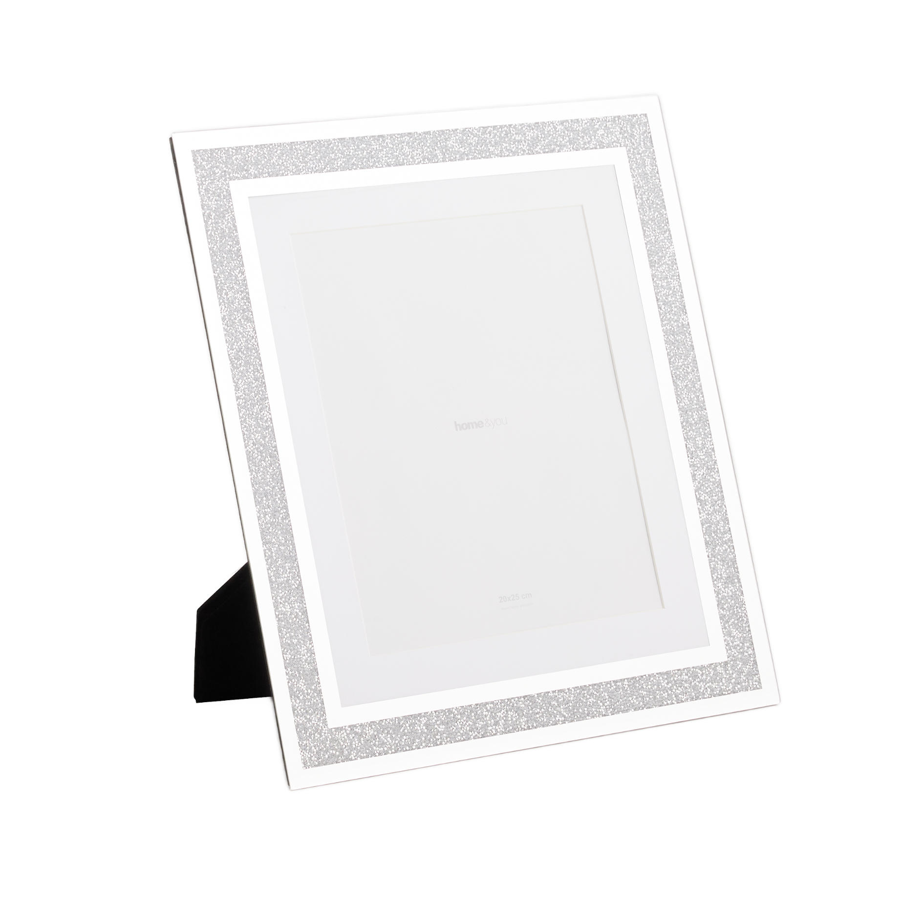 RAHMEN Diamentdust - Silberfarben, Glas (1/37.5/32cm) - home&you