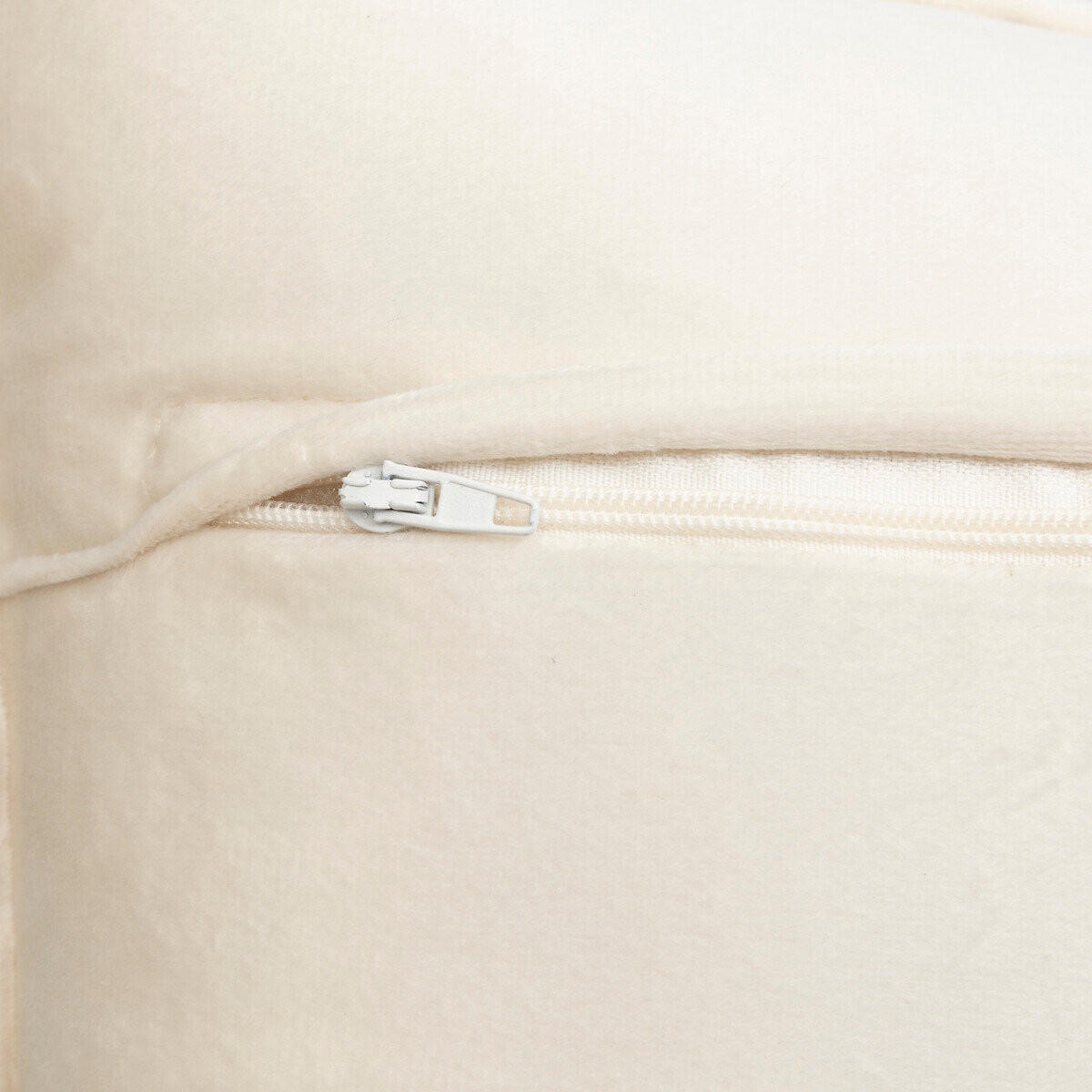 DEKOKISSEN Bouclé Soana 30/50 cm - Creme, Textil (50cm) - Atmosphera Createur d´interieur