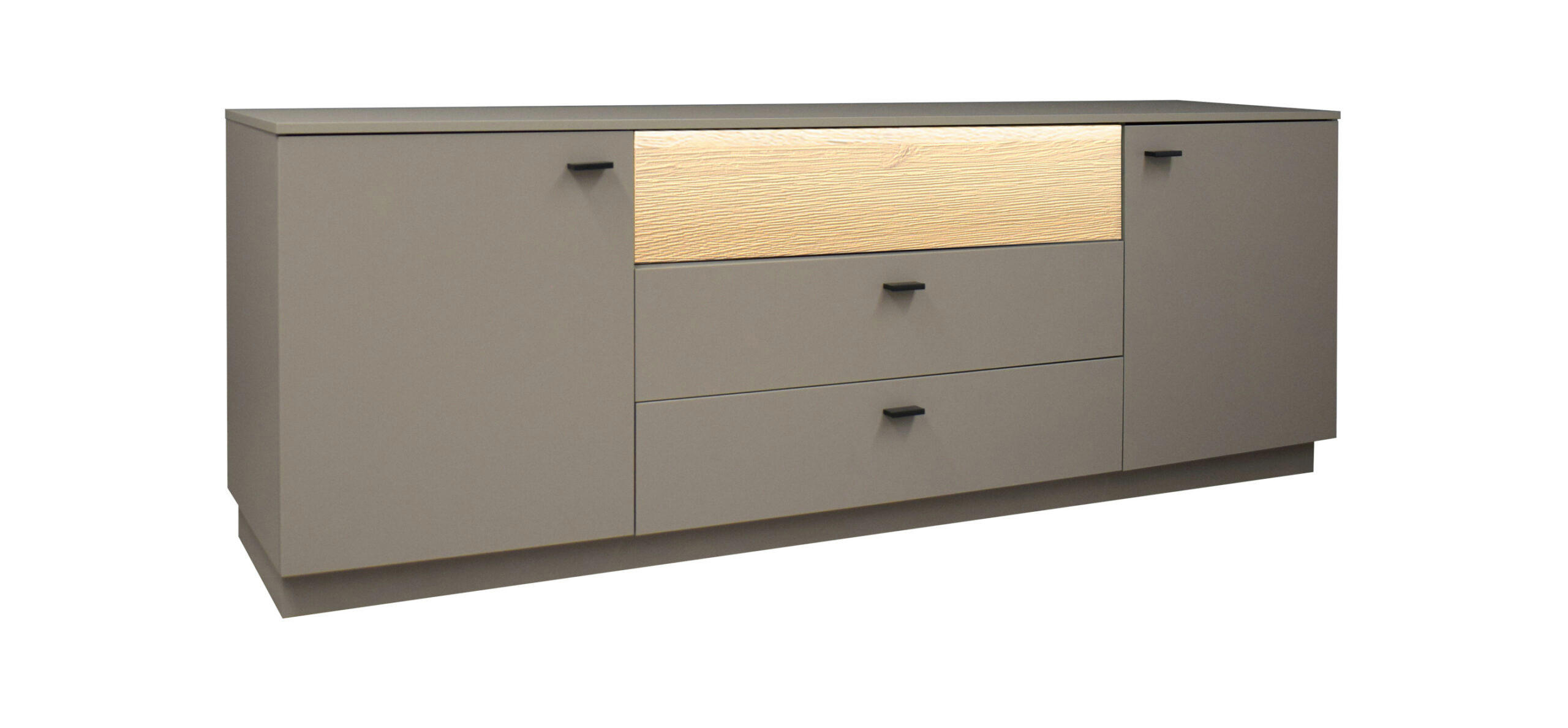 XXXLutz Lowboard Grau 207x72x45 cm