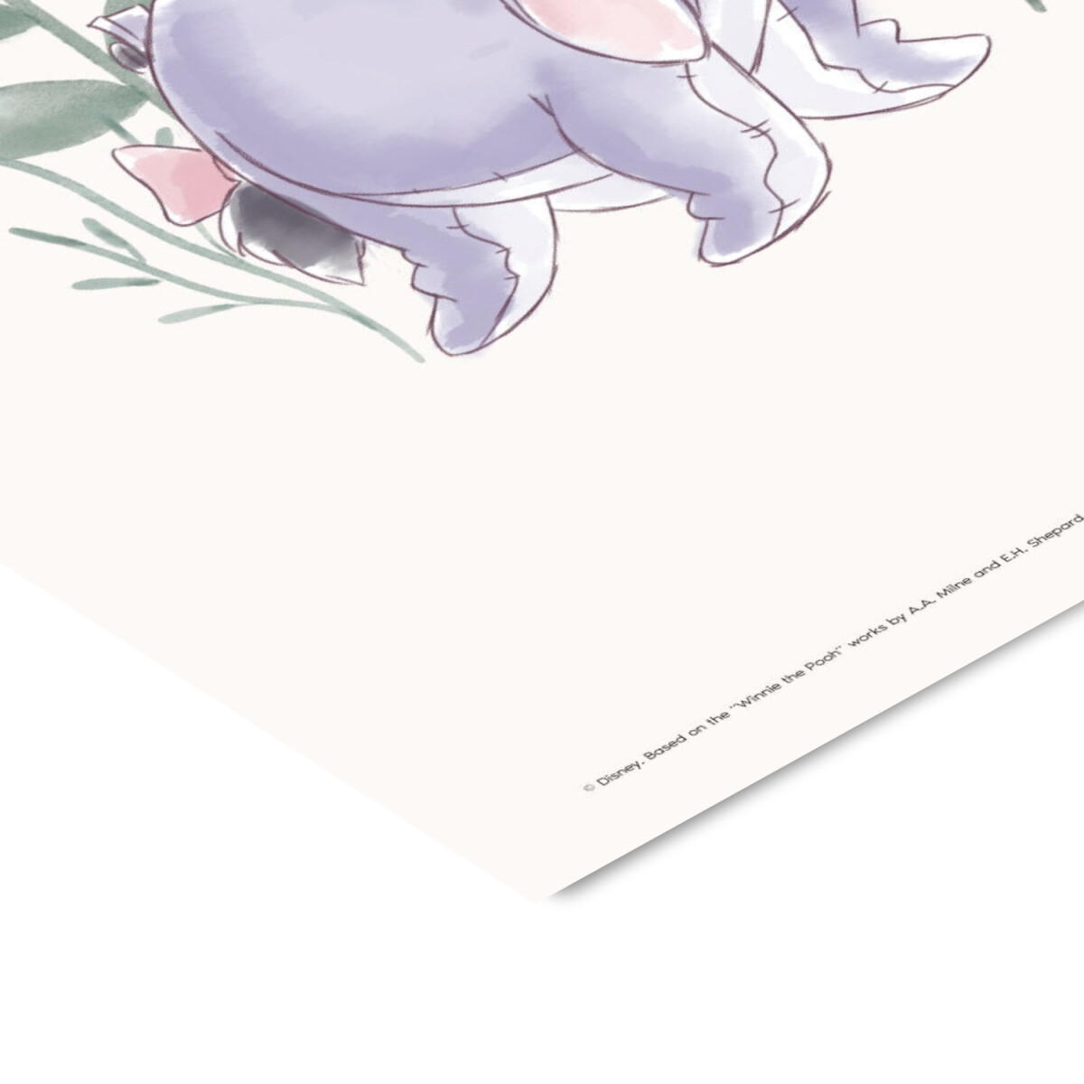 POSTER Disney's Eeyore in Pastel Meadow - Multicolor, Papier (70/100/0.1cm) - Poster&Frame
