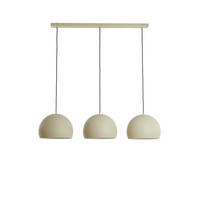 HÄNGELAMPE Jaicey Grau Ø120/25 cm - Grau, Metall (120/33/25cm) - Light & Living