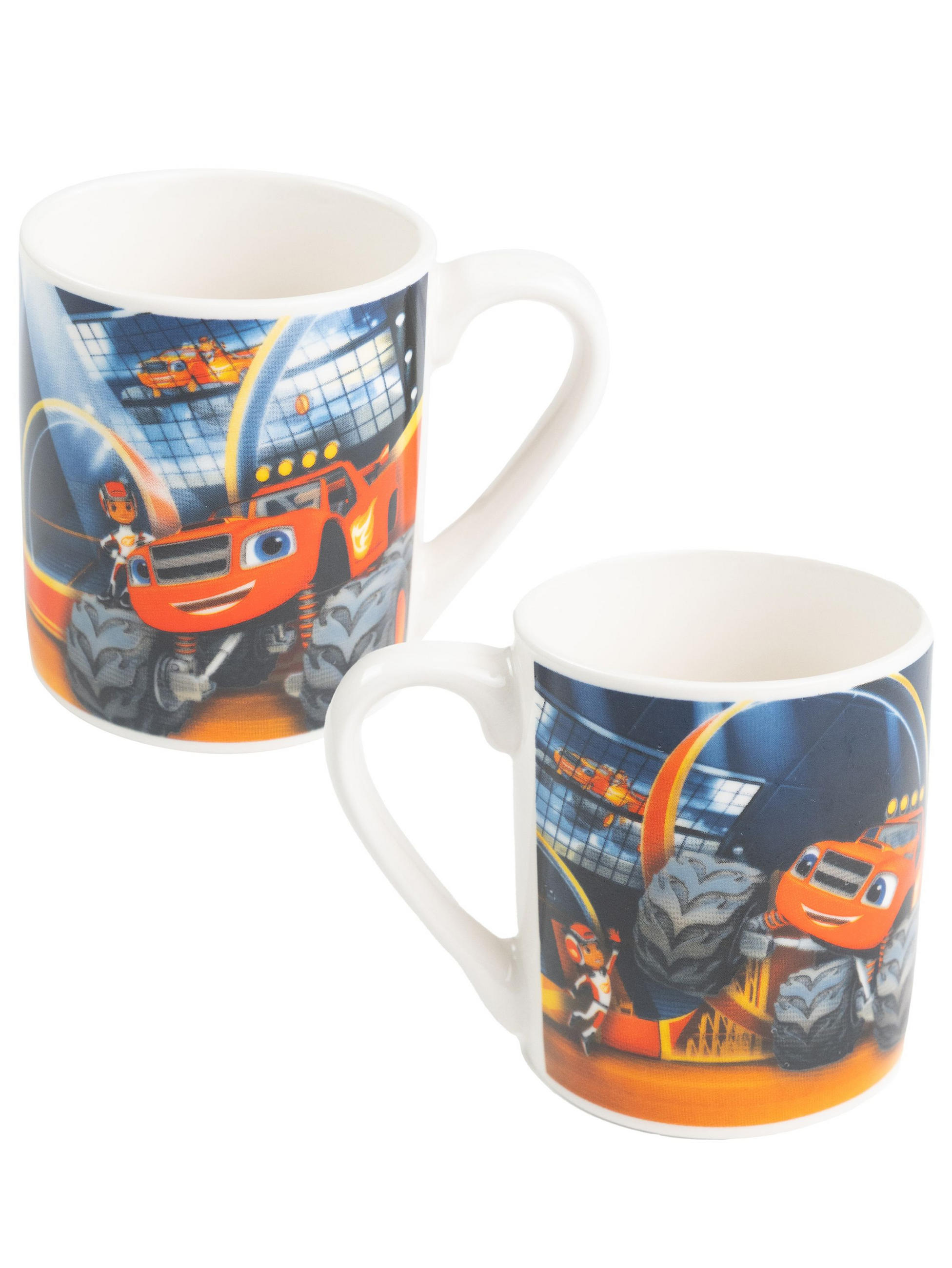 BECHER Blaze und die Monster-Maschinen Monstertruck Arena Mehrfarbig 230 ml - Multicolor, Keramik (0.23L) - United Labels