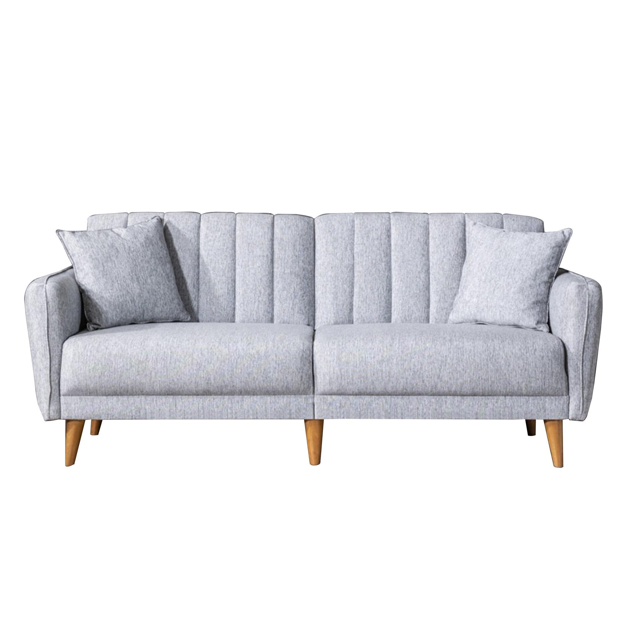 EINZELSOFA aqua Braun - Braun, Textil (85/85/205cm) - Habitat Garten
