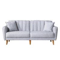 EINZELSOFA aqua Braun - Braun, Textil (85/85/205cm) - Habitat Garten
