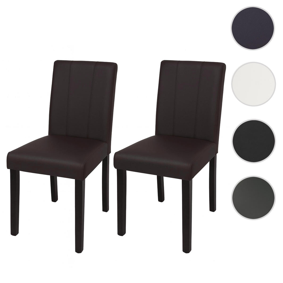 ESSZIMMERSTUHL O65D Braun - Braun, Textil (40/88/55cm) - MCW