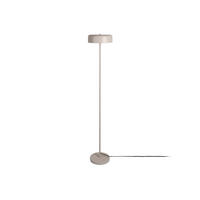 STEHLAMPE Riqueza - Grau - 24/24/140 cm - Grau, Metall (24/24/140cm) - Leitmotiv
