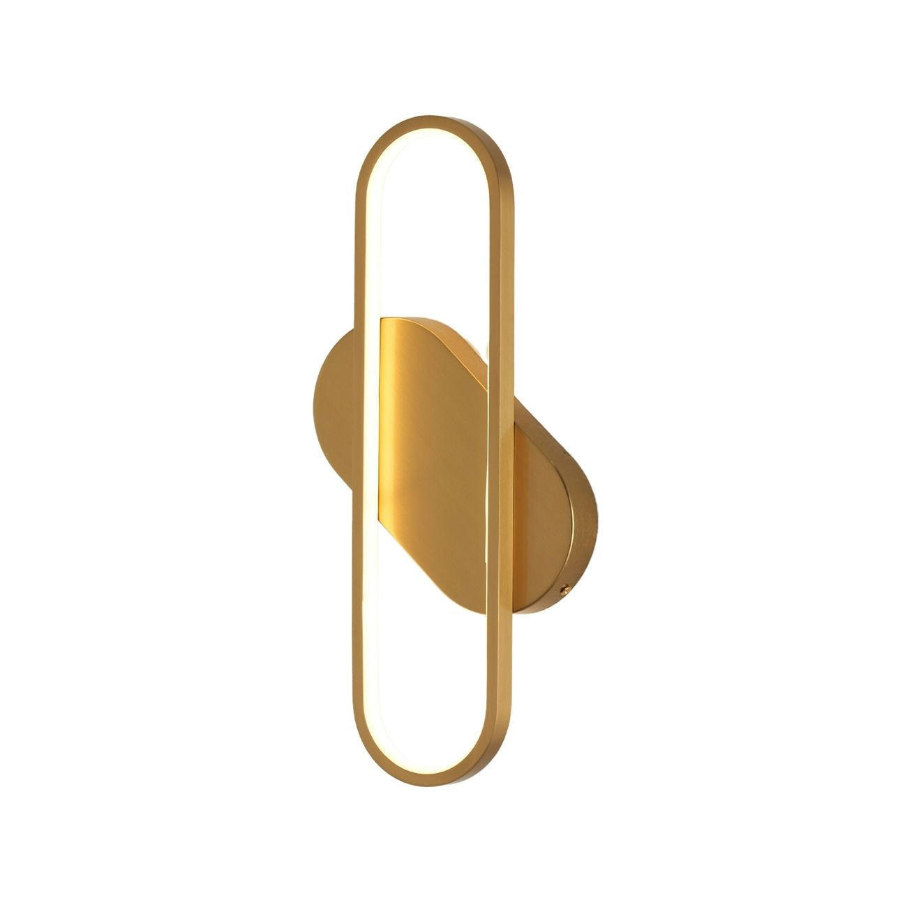 WANDLEUCHTE Evelia, Gold / Messing, 40cm - Goldfarben, Metall (3/40/10cm) - KOSILUM