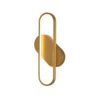 WANDLEUCHTE Evelia, Gold / Messing, 40cm - Goldfarben, Metall (3/40/10cm) - KOSILUM