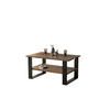 COUCHTISCH Inga - Mooreichefarben, Holzwerkstoff (110/65/53cm) - Endo-Moebel