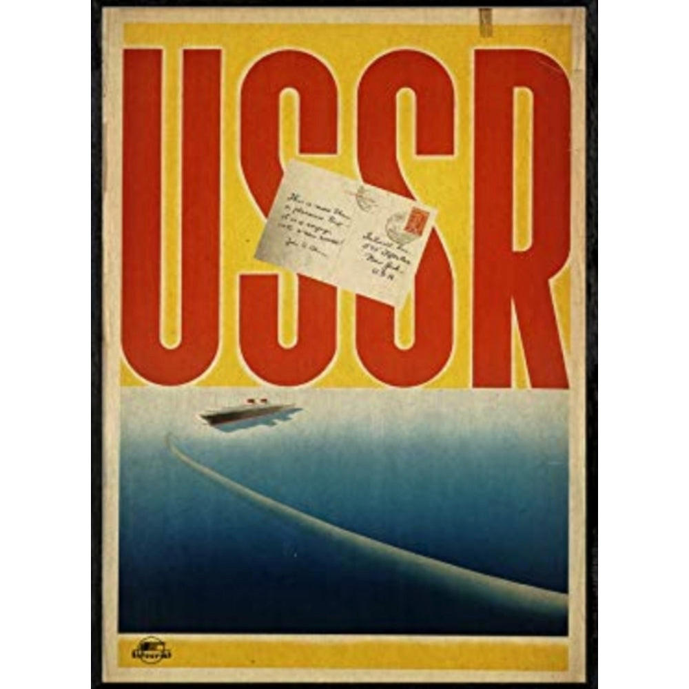 POSTER Udssr Reisen A3 Rahmenlos - Klar, Papier (29.7/5/42cm) - Nacnic