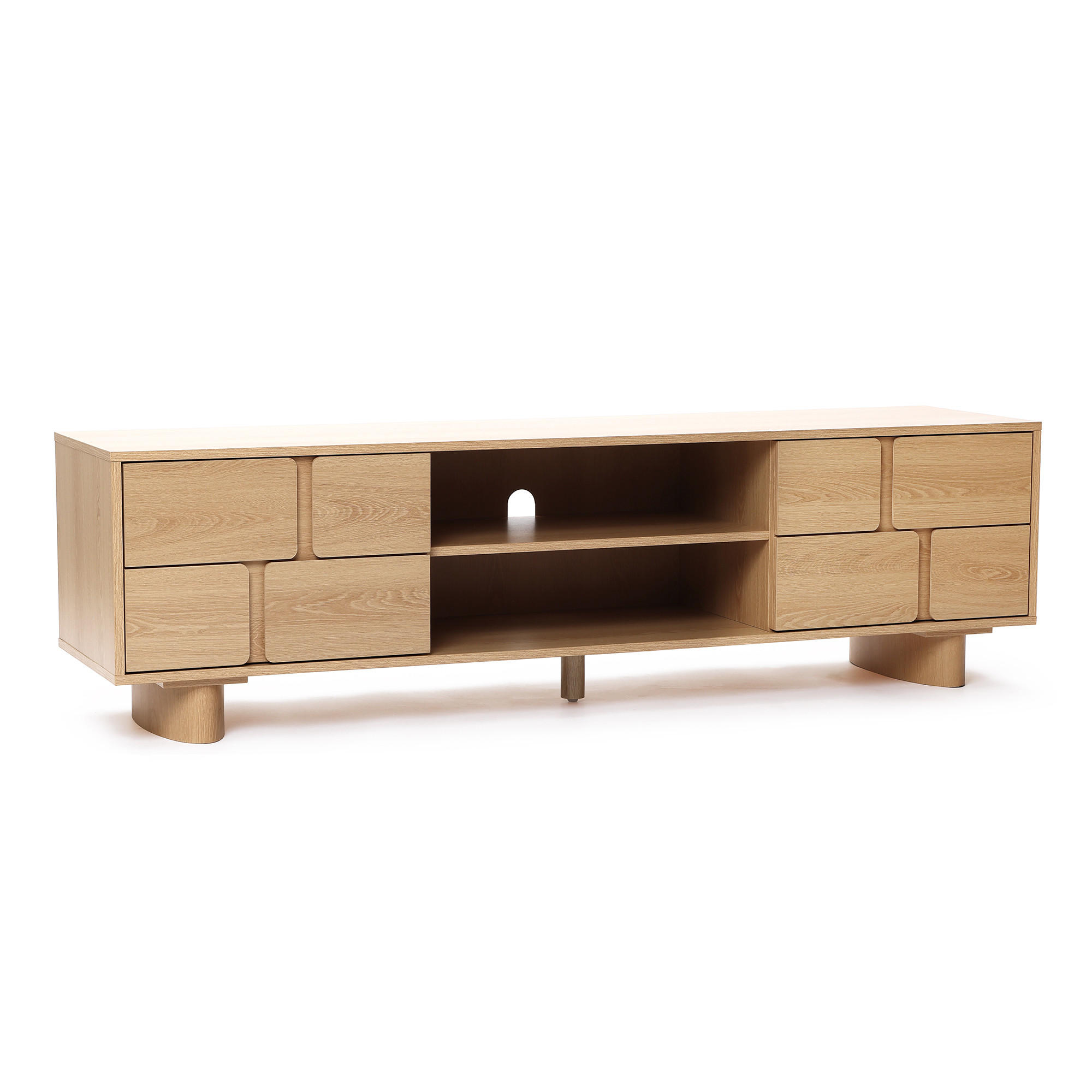 Hometopia TV Eiche 160x45x39 cm