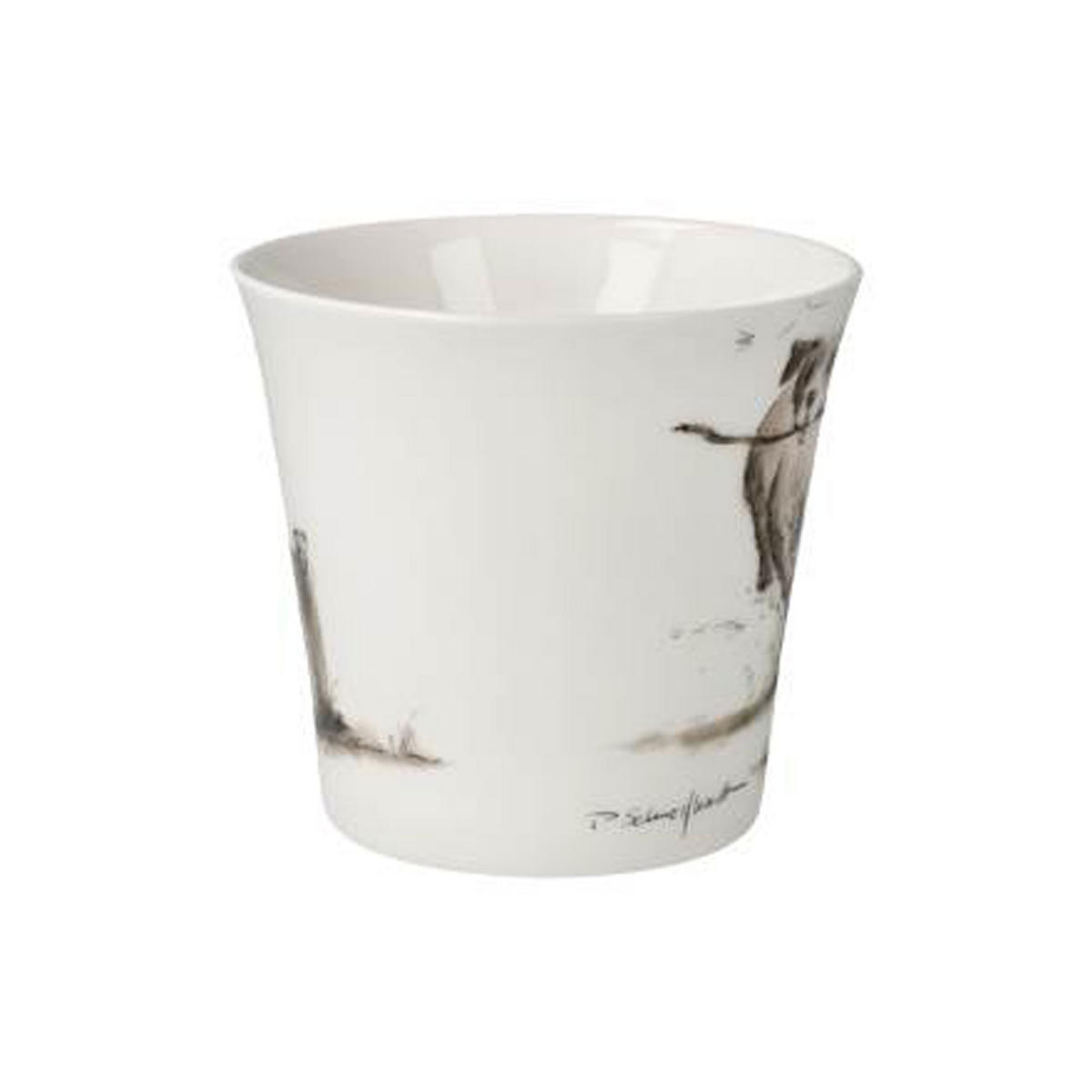 TEETASSE Peter Schnellhardt - Spielkameraden, Fine Bone China - Multicolor, Keramik (0.35L) - Goebel