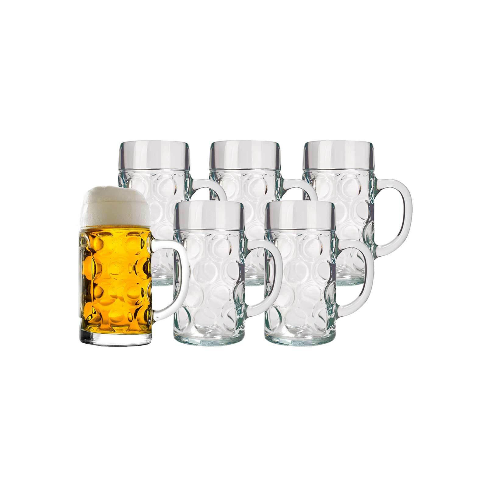 BIERKRÜGE Isar transparent 500 ml 6er Set - Transparent, Glas (0.001L) - Stölzle Lausitz