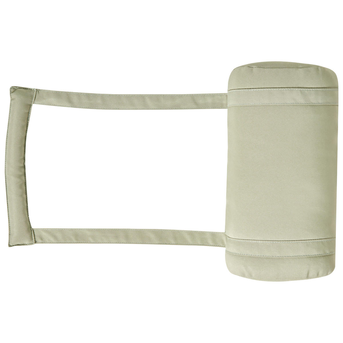 Liegenauflage Hellgrün 60/180 cm Brescia Premium - Hellgrün, Textil (180/5/60cm) - Beliani