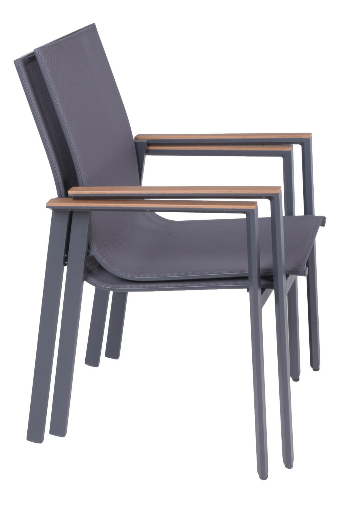 GARTEN-SITZGRUPPE Joana 7-teilig Gartenmöbel-Set - Hellbraun, Kunststoff - DELUKE