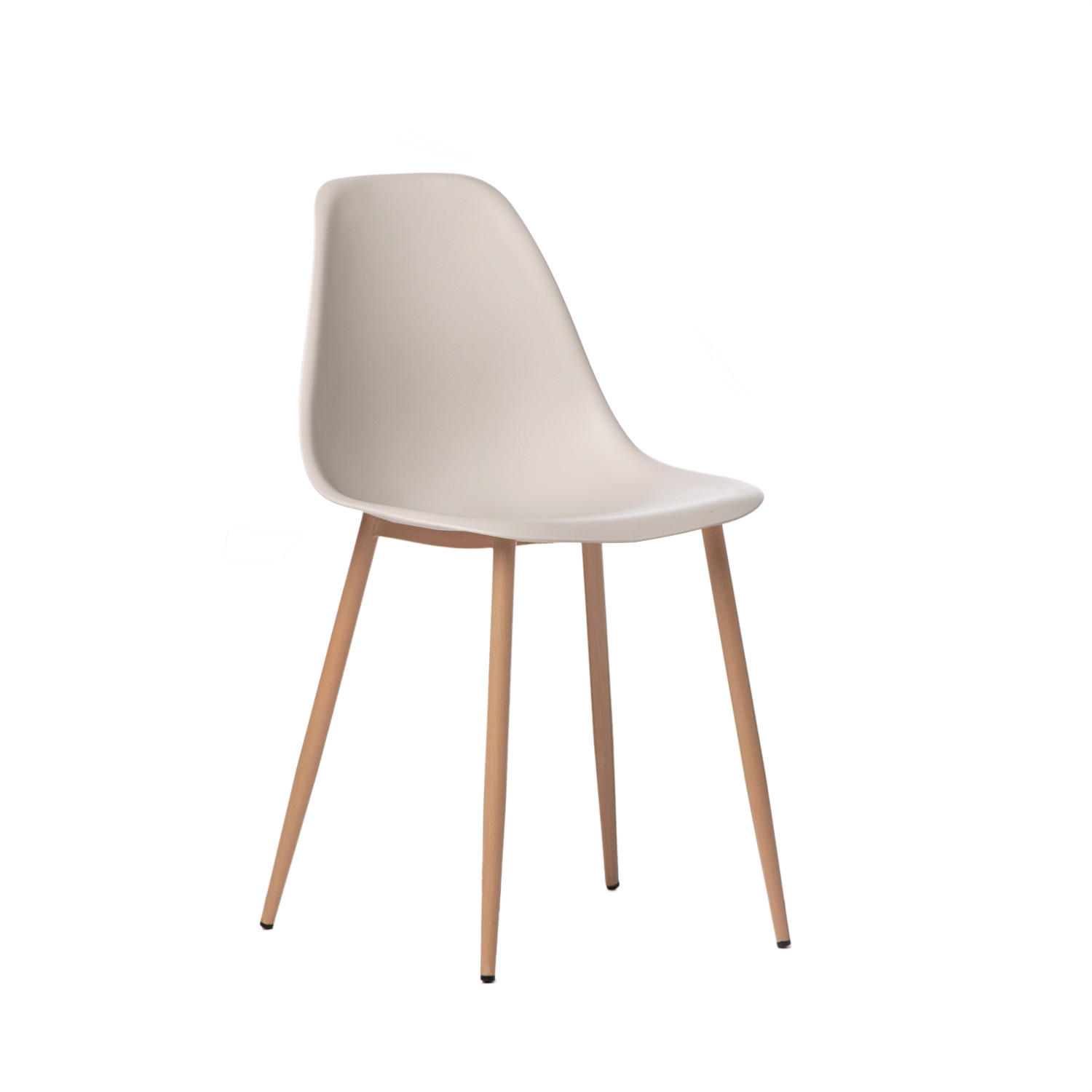 STUHL FÜR DRAUSSEN Nina Beige 45 cm x 80 cm - Beige, Kunststoff (45/80/53cm)