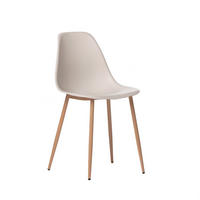 STUHL FÜR DRAUSSEN Nina Beige 45 cm x 80 cm - Beige, Kunststoff (45/80/53cm) - Klast Home