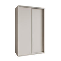 SCHWEBETÜRENSCHRANK NISSE 120/205/60 cm 2-türig Kaschmir - Kaschmir, Holzwerkstoff (120/205/60cm) - MASSENO