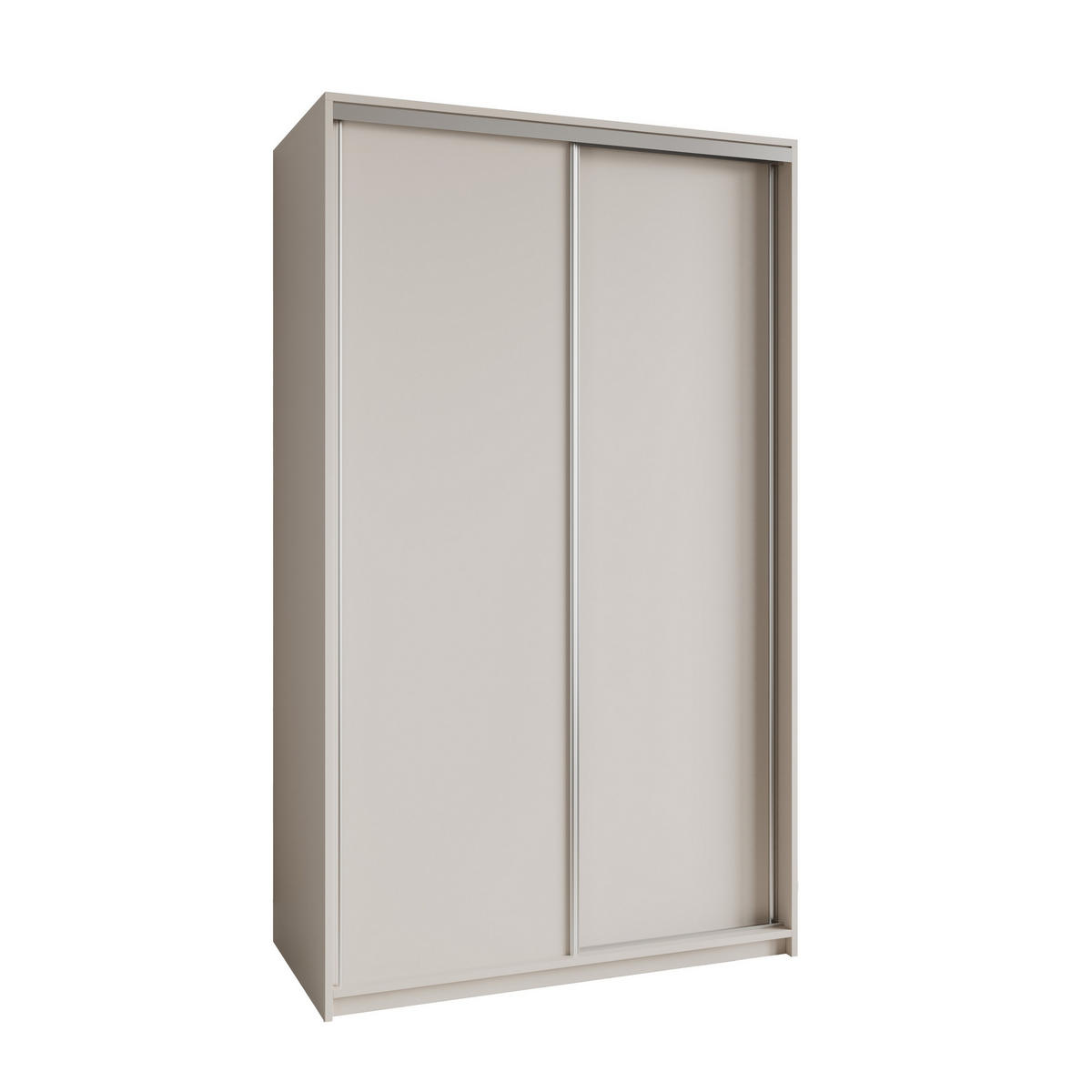 SCHWEBETÜRENSCHRANK NISSE 120/205/60 cm 2-türig Kaschmir - Kaschmir, Holzwerkstoff (120/205/60cm) - MASSENO