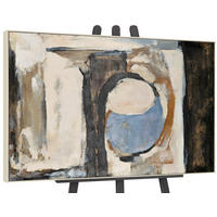 GEMÄLDE Geometrische Farben II Schattenfugenrahmen Beige 180x120 cm - Beige, Holz (180/120cm) - YS-art gallery