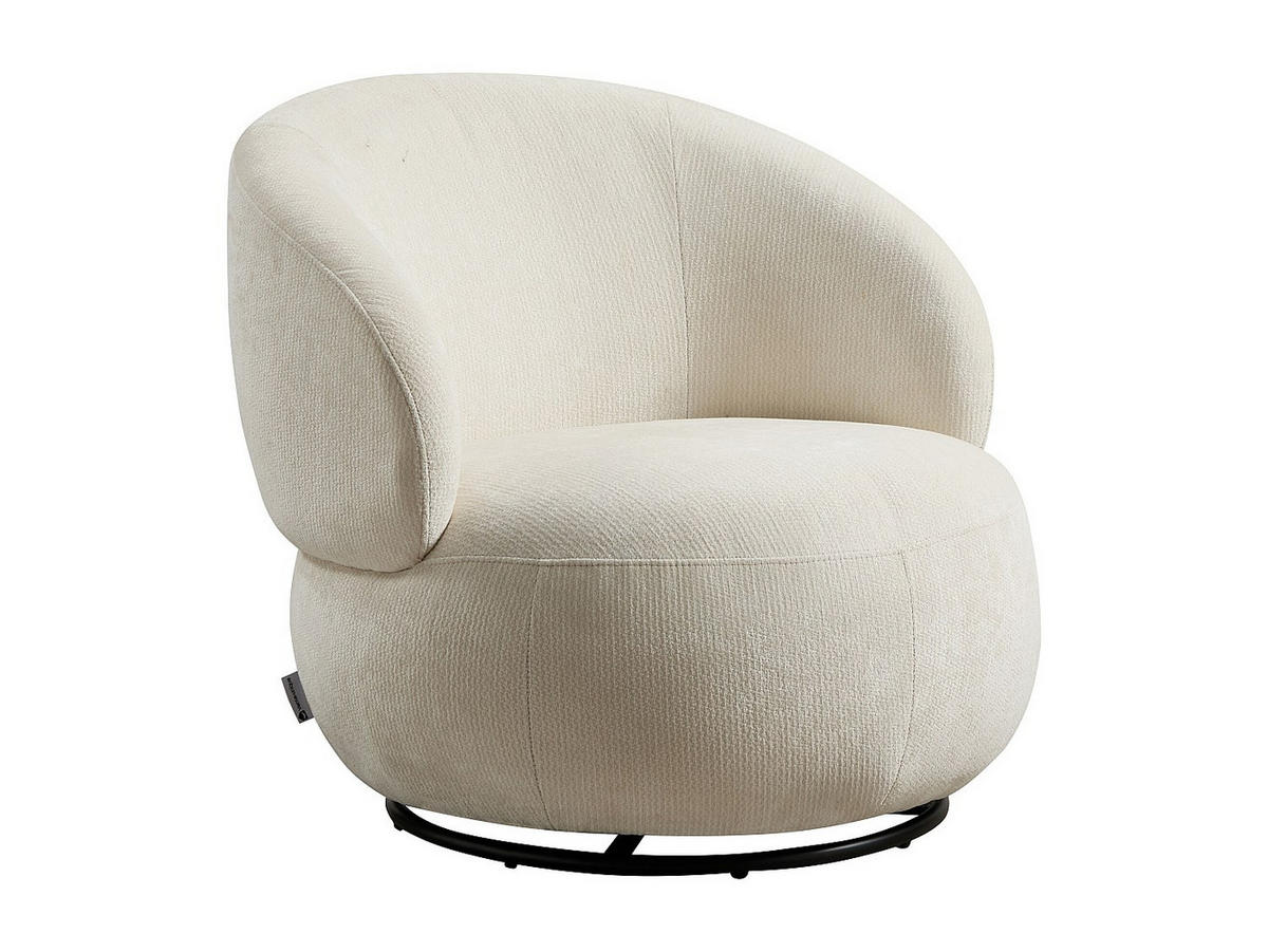 SESSEL mit gerader Rückenlehne - 1 Person - Stoff - Beige - Beige, Textil (76/69/82.5cm) - Vente-Unique