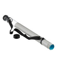 PLAGÁTOVÁ rúrka - priehľadné, plast (7.5/64/7.5cm) - Relaxdays