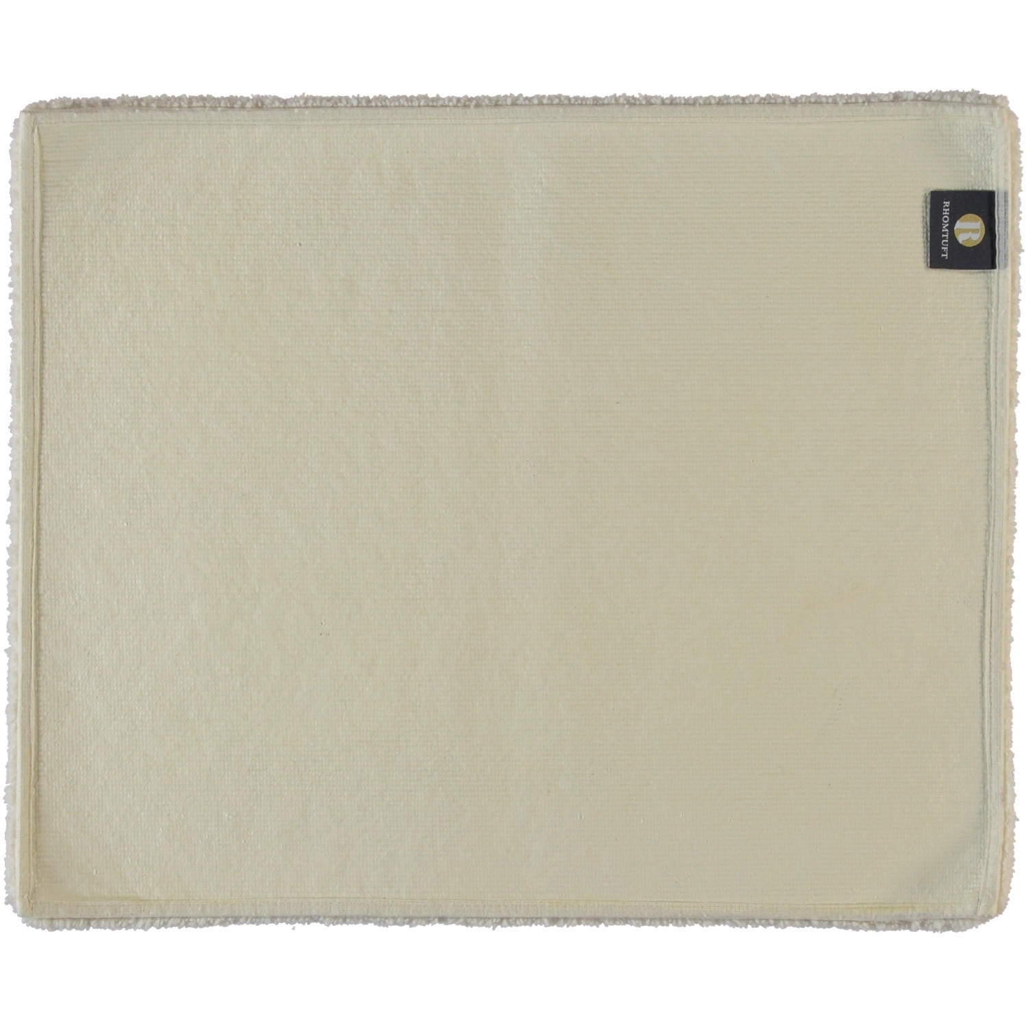 BADTEPPICHE SQUARE NATUR-JASMIN - 20 - Beige, Textil (50/60cm) - Rhomtuft