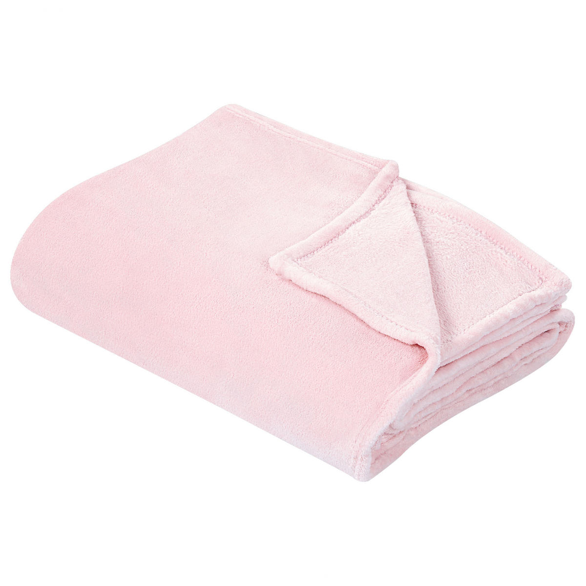 DECKE Rosa Bayburt 200/220 cm - Pink, Textil (200/220cm) - Beliani