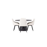 TISCHGRUPPE Mocca - Braun, Holzwerkstoff (120/75/120cm) - ebuy24