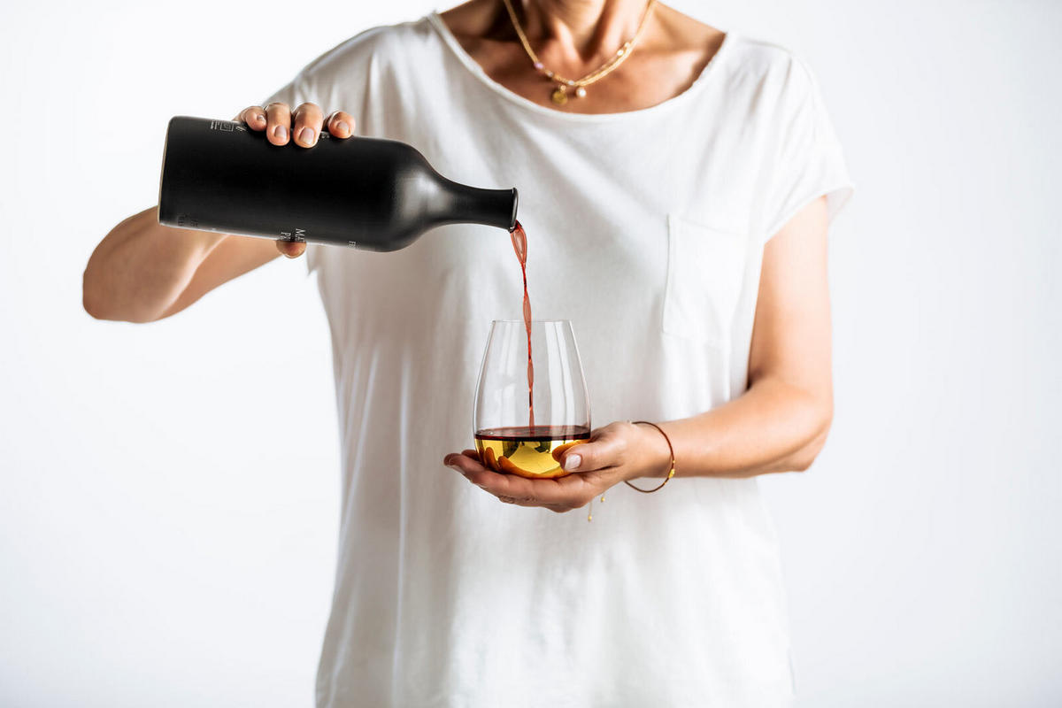 ALLROUND- / ROTWEINBECHER Elevate Gold 550 ml 2er Set - Goldfarben, Glas (0.55L) - Eisch