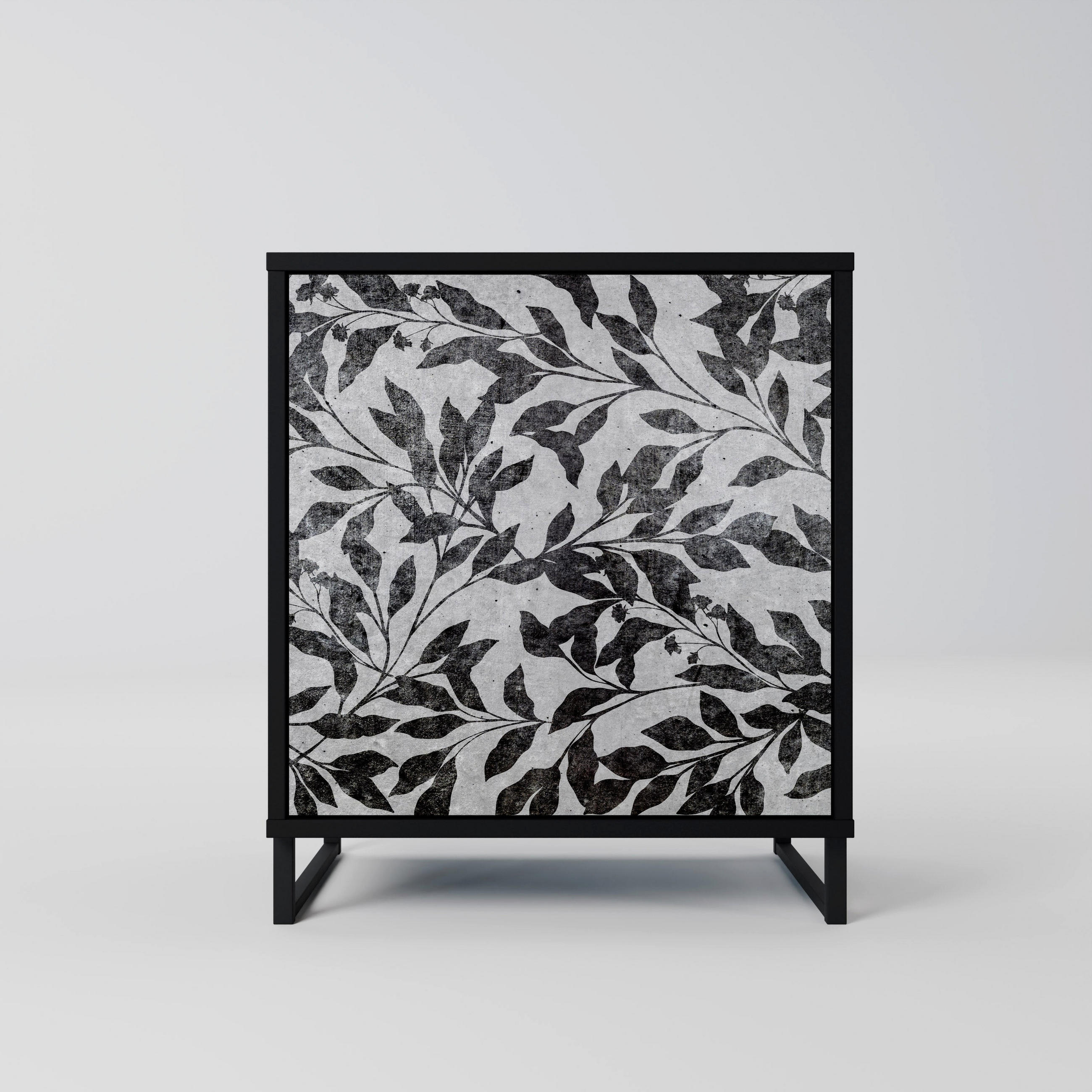 SpaceRebels Sideboard Schwarz 57.5x67.5x42 cm