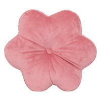 BLUMENKISSEN Amelia 38/38/8 cm - Rosa, Textil (38/38cm) - Atmosphera for kids