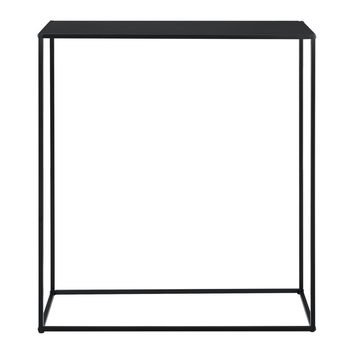 KONSOLENTISCH Benimaclet - Schwarz, Metall (32/80/92cm) - [en.casa]